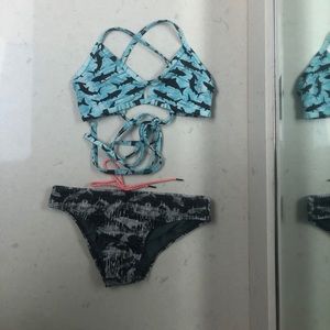 JOLYN SHARK BIKINI SET!